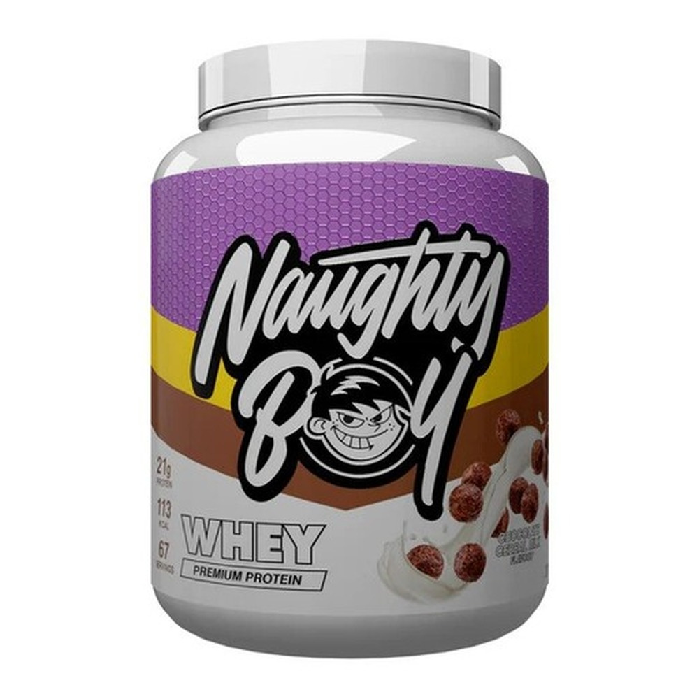 Naughty Boy Advanced Whey Protein Powder Chocolate Cereal Milk For Muscle Growth 2010g