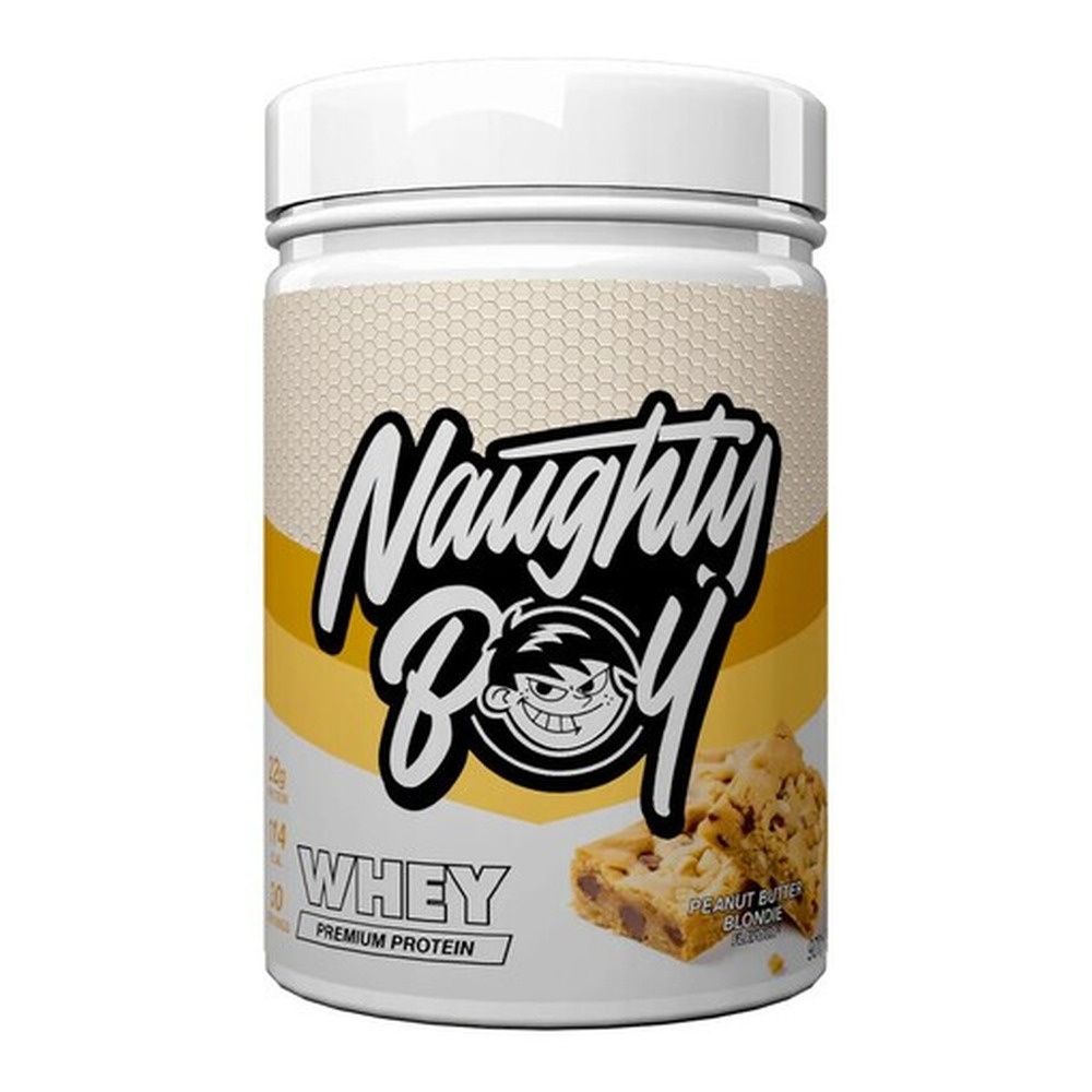 Naughty Boy Advanced Whey Peanut Butter Blondie Whey Protein for Muscle Growth 900g