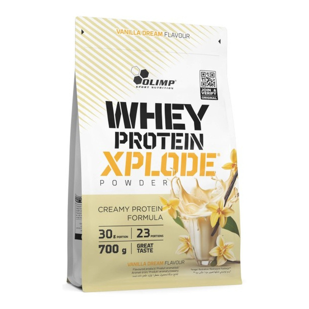 Olimp Nutrition Whey Protein Xplode Vanilla Dream Whey Protein for Muscle Growth 700g