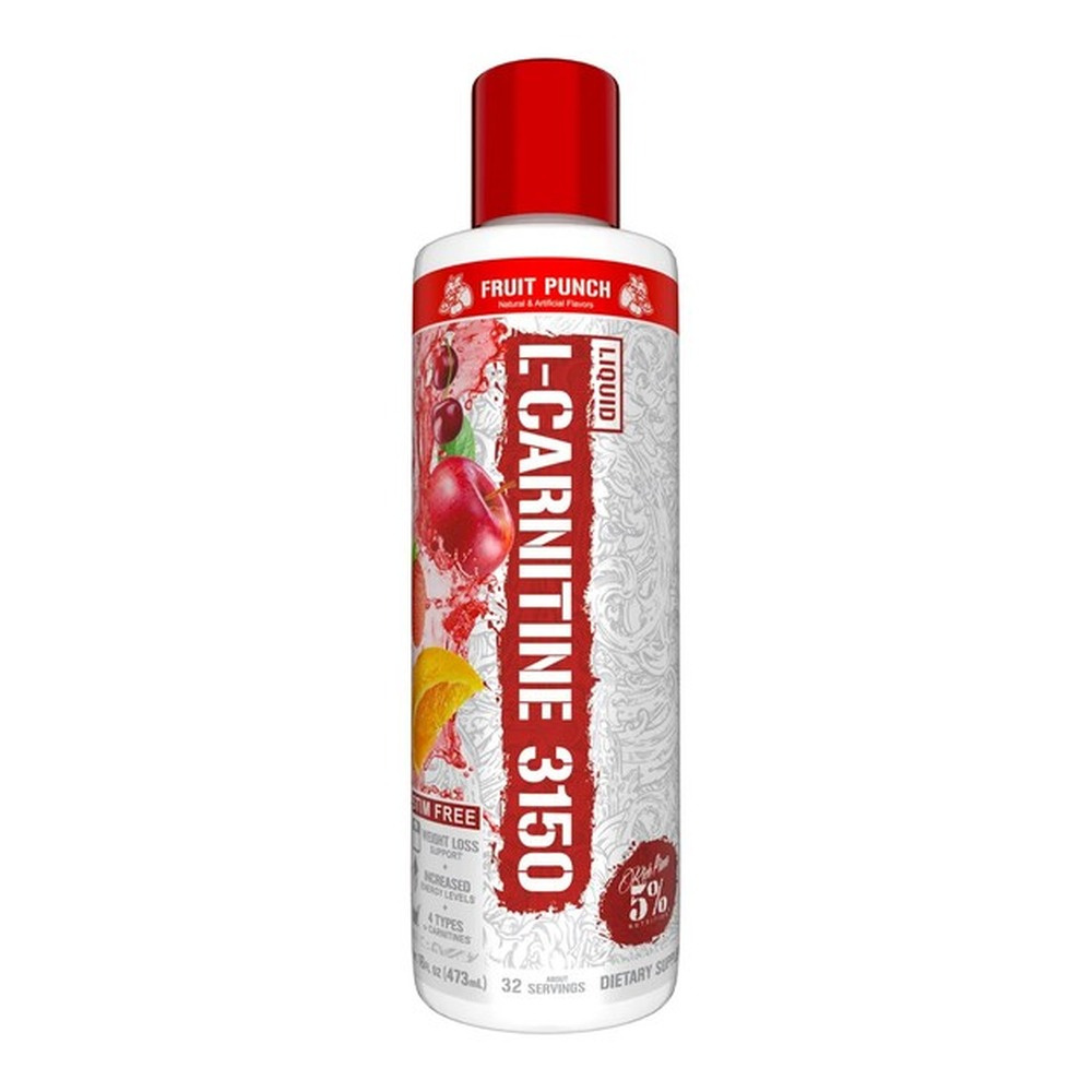 5% Nutrition Liquid L-Carnitine 3150 Legendary Series Fruit Punch 473ml