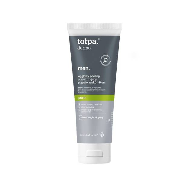 Tołpa Dermo Men Carbon Cleansing Peeling Against Blackheads 100ml