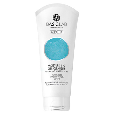BasicLab Micellis Moisturizing Cleansing Gel for Dry and Sensitive Skin 100ml