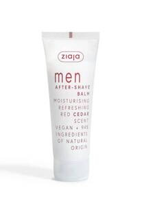 Ziaja Men Red Cedar Moisturizing and Refreshing Aftershave Balm 80ml