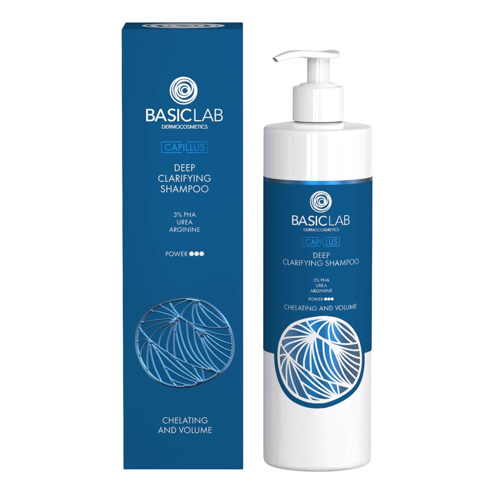 BasicLab Capillus Deep Clarifying Shampoo for Oily Scalp 300ml
