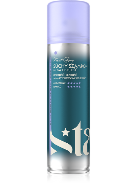 Stars Next Day Woody Leather Dry Shampoo Mega Volume 200ml