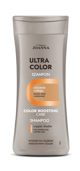 Joanna Ultra Color Copper Shade Hair Shampoo for Red and Chestnut Shades 200ml