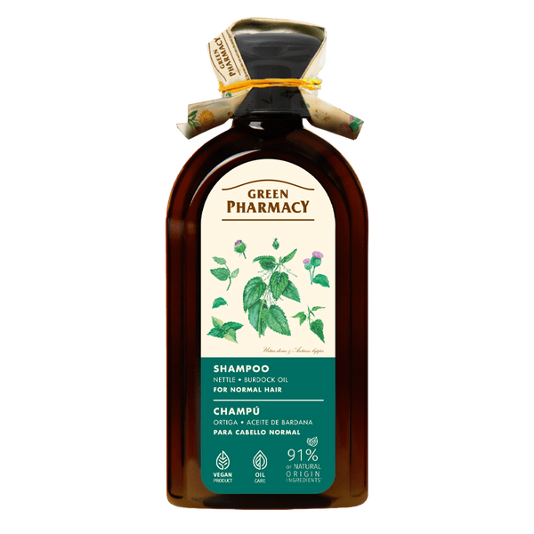 Green Pharmacy Shampoo for Normal Hair with Nettle Extract Preventing Dandruff 350ml