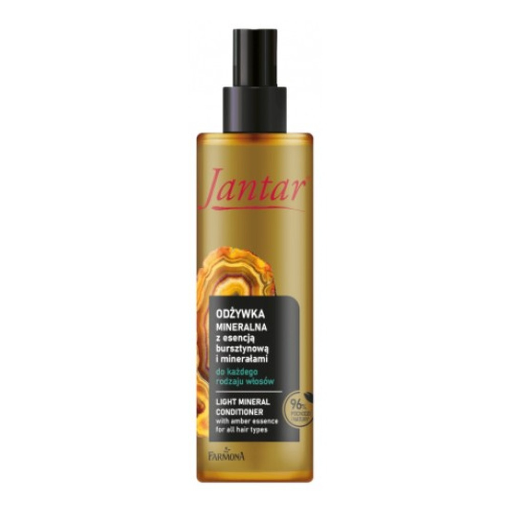 Jantar Light Mineral Conditioner with Amber Essence and Minerals for All Hair Types 200ml