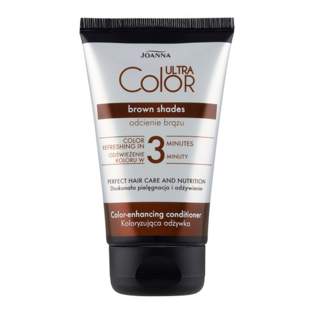 Joanna Ultra Color System Coloring Hair Conditioner for Brown Shades 100ml