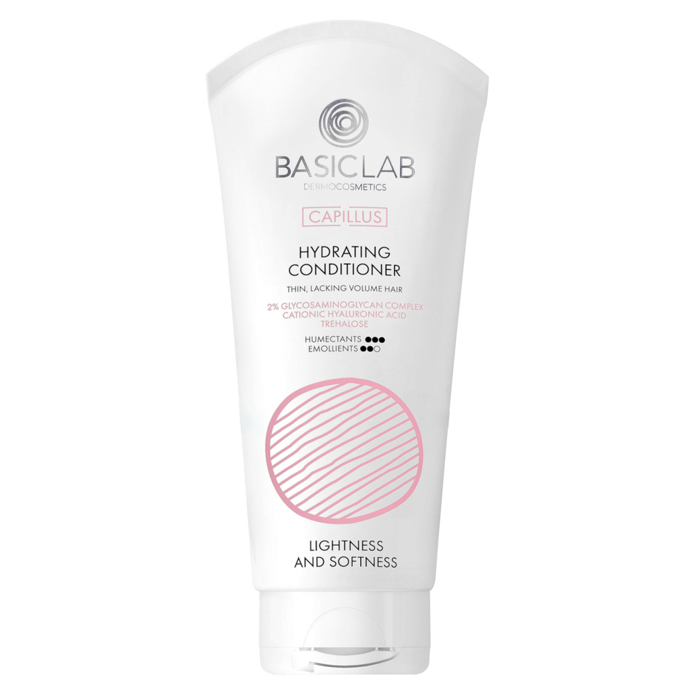 BasicLab Capillus Hydrating Conditioner for Dry and Thin Hair 100 ml