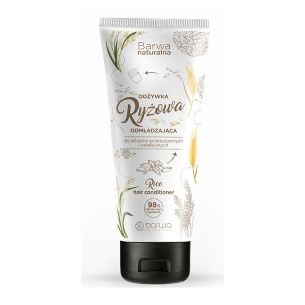 Barwa Natural Rejuvenating Rice Conditioner for Weakened and Dry Hair 200ml