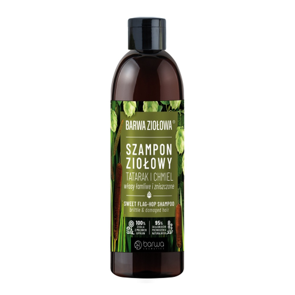 Barwa Barwa Herbal Shampoo Calamus and Hops for Damaged and Brittle Hair 250ml