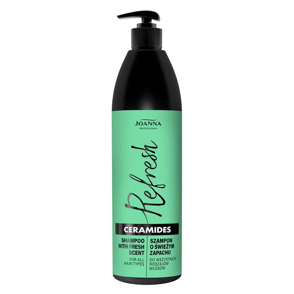 Joanna Professional Ceramids Shampoo with Fresh Fragrance for All Hair Types 1000ml