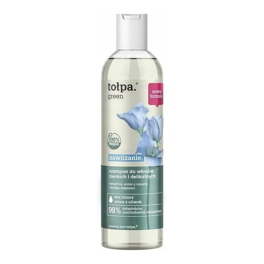 Tolpa Green Moisturizing Shampoo For Thin and Delicate Hair 300ml