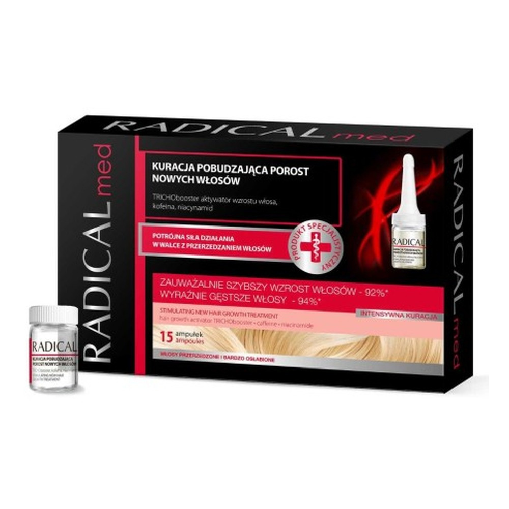 Radical Med Treatment Stimulating New Hair Growth 15x5ml