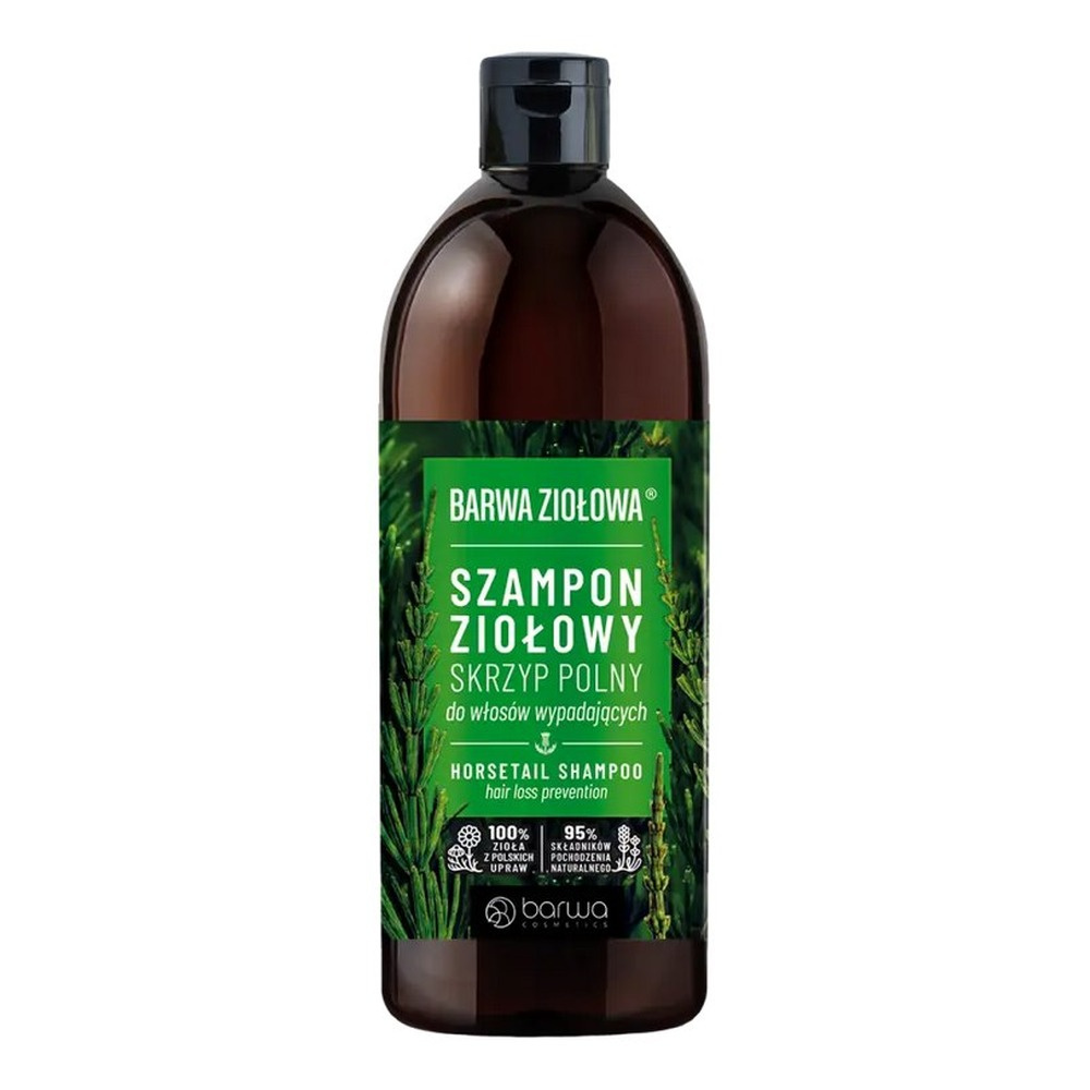 Barwa Herbal Strengthening Horsetail Shampoo for Hair Loss 480ml