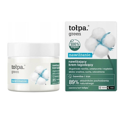Tolpa Green Moisturizing Soothing Cream for Sensitive Skin 50ml