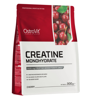 OstroVit Creatine Monohydrate, Cherry - 300g