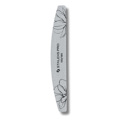 Staleks Expert Pro NFE-40 Crescent Mineral Nail File 150/180 Grit 25pcs