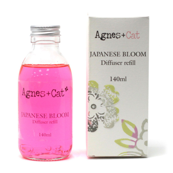 Agnes + Cat Reed Diffuser Refill - Japanese Bloom 150ml