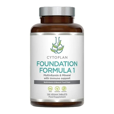 Cytoplan Foundation Formula 1 Multivitamin & Mineral Tablets 120 Tablets
