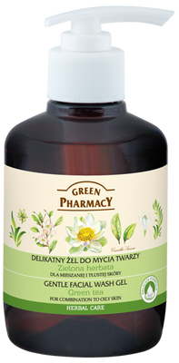Green Pharmacy Gentle Face Wash Gel with Green Tea for Oily and Combination Skin 270ml