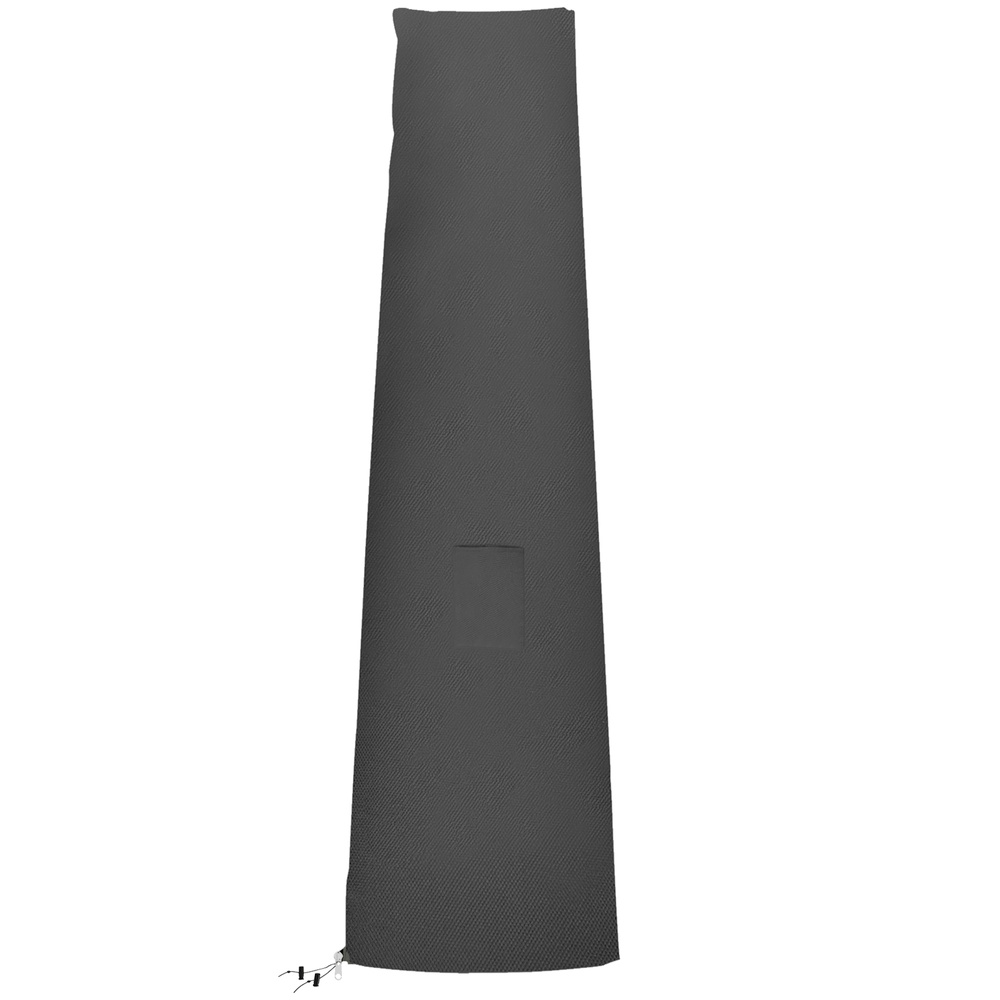 Outsunny Parasol Umbrella Cover - Grey