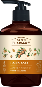 Green Pharmacy Almond and Argan Oil Liquid Soap 460ml