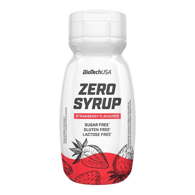 Zero Syrup, Strawberry - 320 ml.