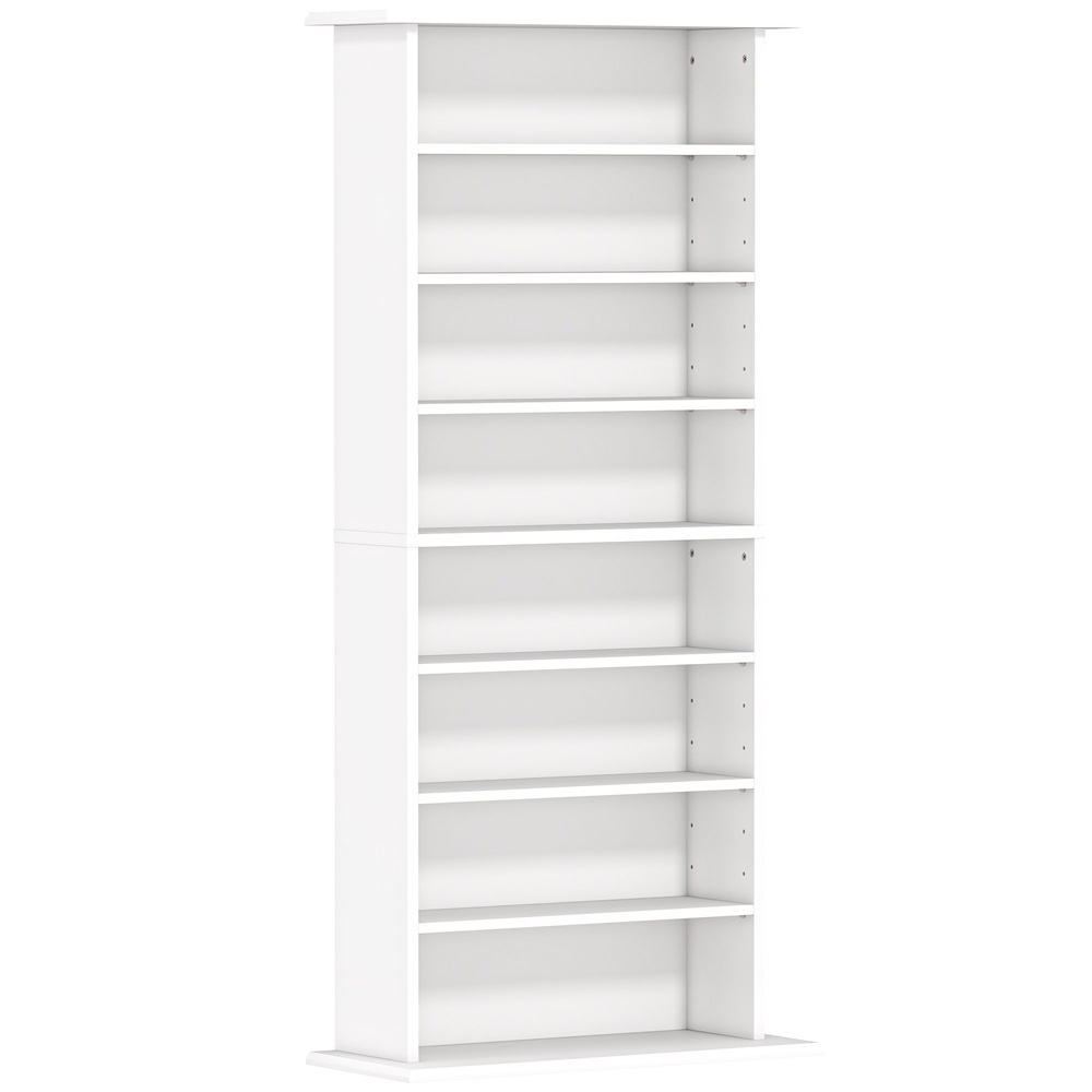HOMCOM 360 CD Storage Unit - White
