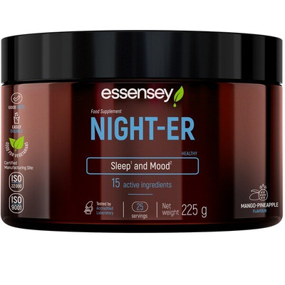 Essensey Night-Er Powder for Healthy Sleep and Stress Resistance 225g