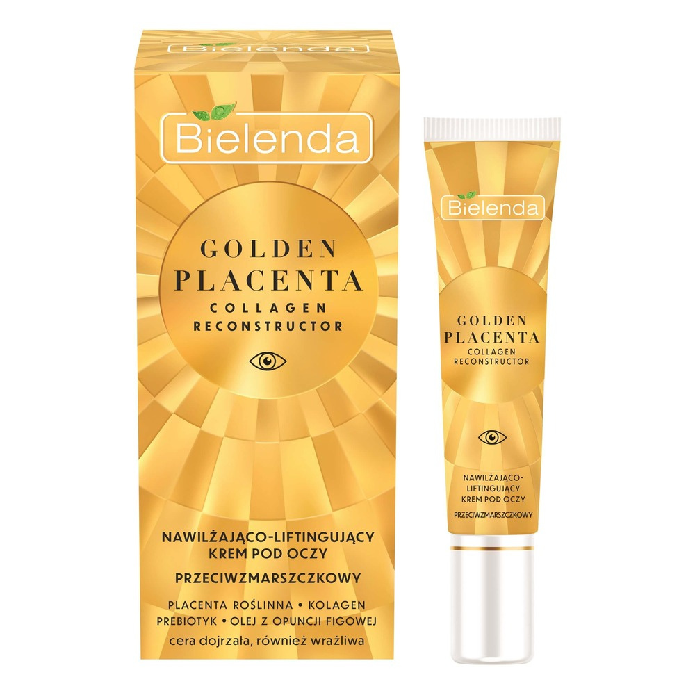 Bielenda Golden Placenta Collagen Reconstructor Lifting Eye Cream for Mature Skin 15ml