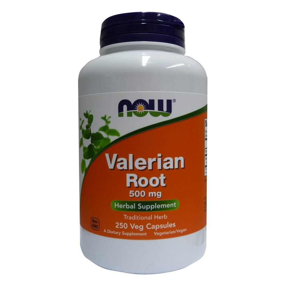 Now Foods Valerian Root 500mg Relaxation and Calmness 250 Capsules