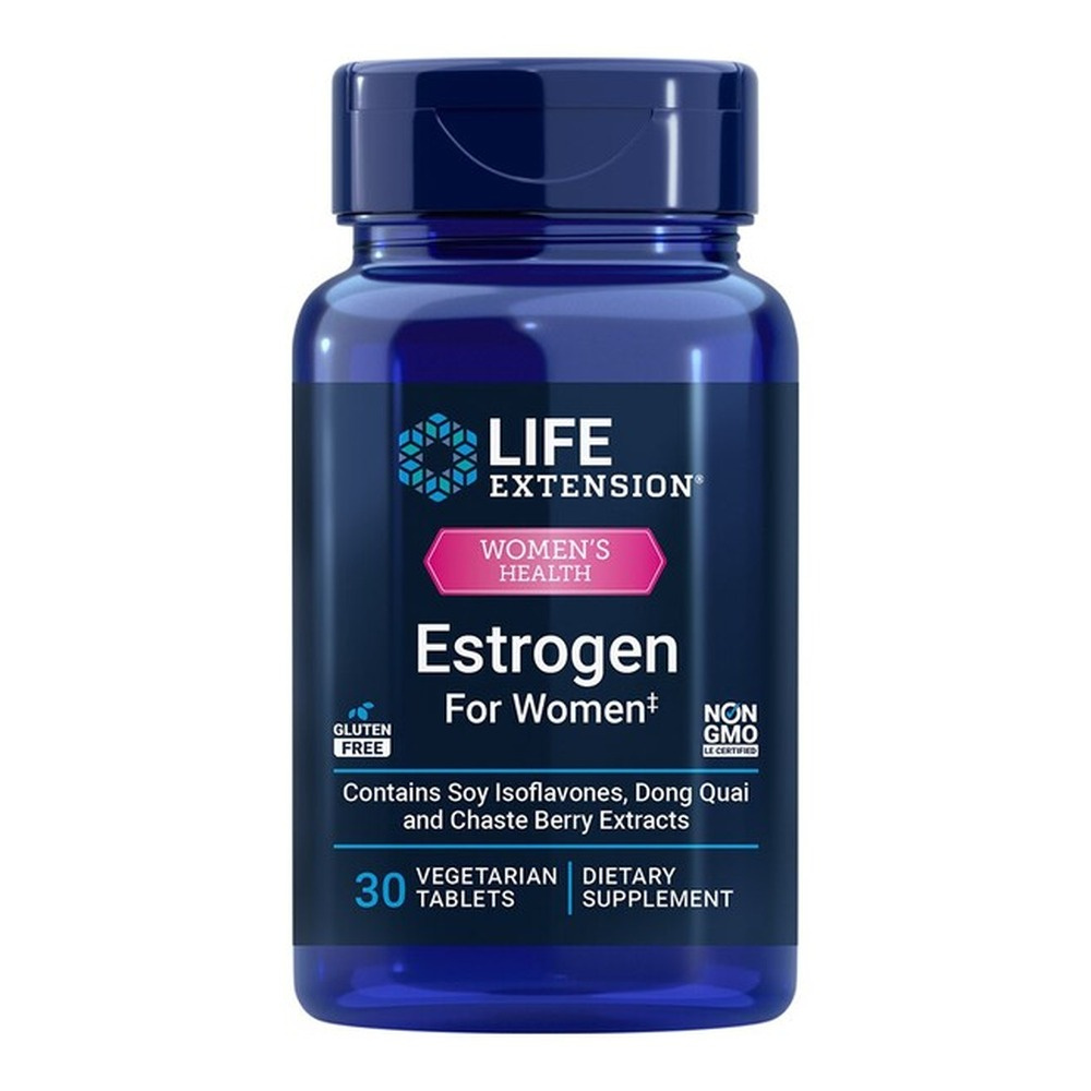 Life Extension Estrogen For Women Support for Women During Menopause 30 Vegetarian Tabs