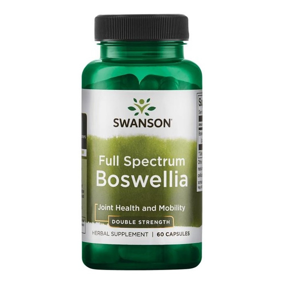 Swanson Boswellia 800mg Double Strength for Joints 60 Capsules