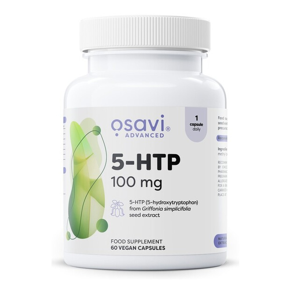 Osavi 5-HTP 100mg Natural Support for Mood Sleep and Emotional Balance 60 VCapsules