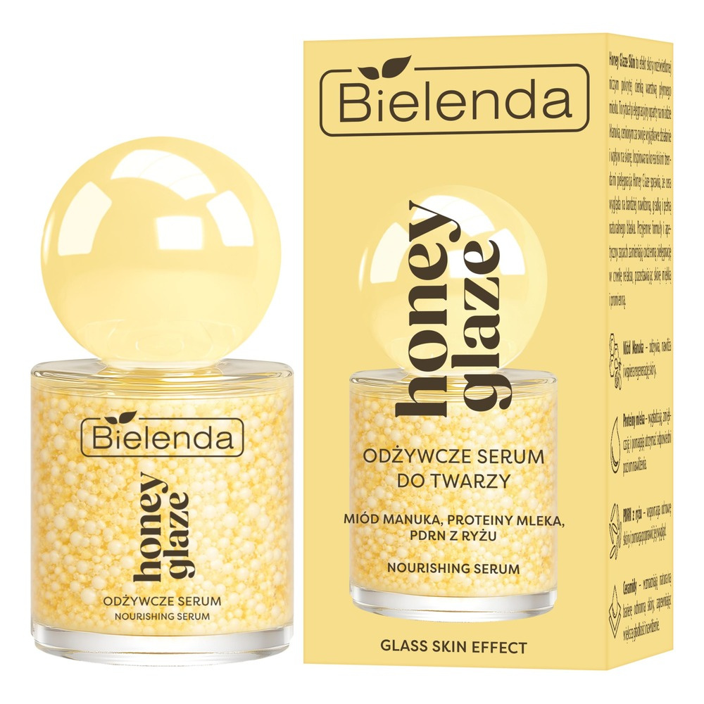 Bielenda HONEY GLAZE Nourishing two-phase serum with a glass skin effect, 30ml