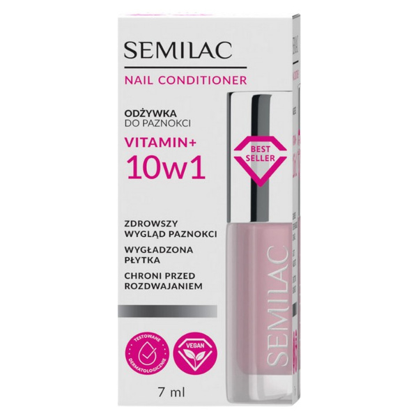 Semilac Nail Conditioner 10in1 Vitamin+ 7ml