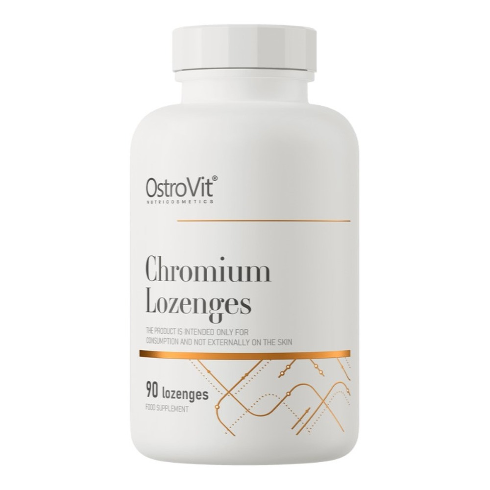 OstroVit Chromium Lozenges, Multifruit - 90 tablets