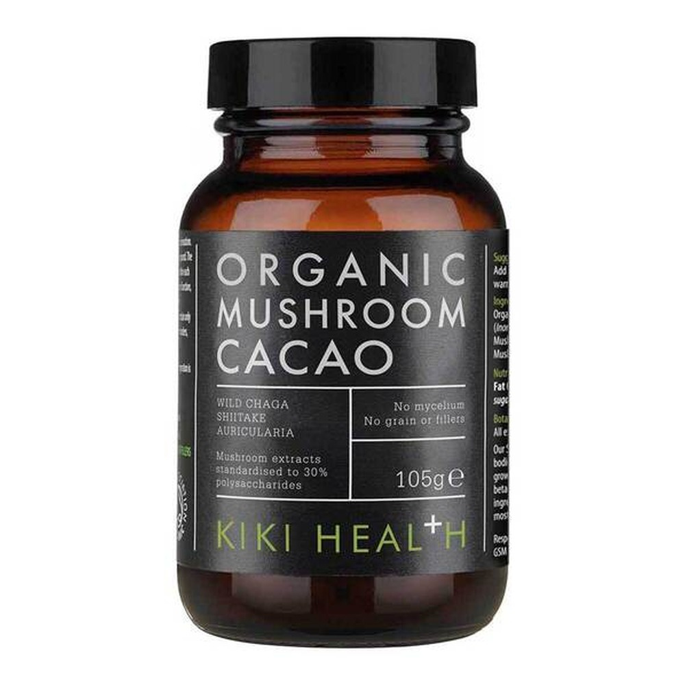KIKI Health Mushroom Cacao a Hot Chocolate Alternative with Mushroom Extracts 105g