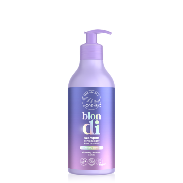 OnlyBio Hair in Balance Blondi Cooling Colour Shampoo 400ml