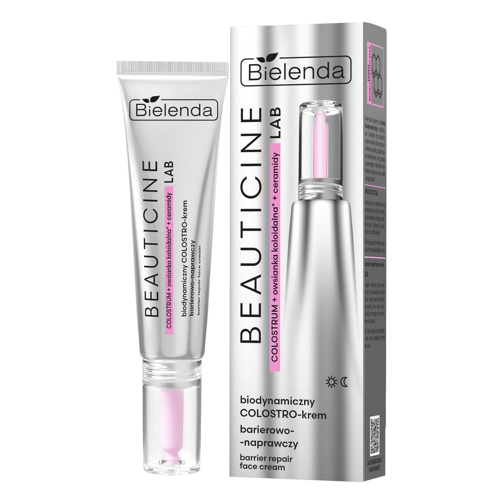 Bielenda BEAUTICINE LAB Barrier repair face cream COLOSTRO, 40ml
