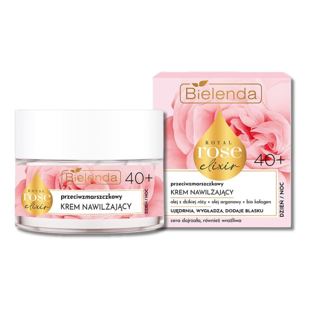 Bielenda Royal Rose Elixir Anti-Wrinkle Moisturizing Cream 40+ 50ml