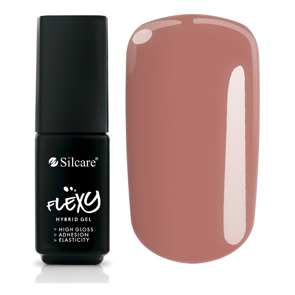 Silcare Flexy UV/LED Hybrid Nail Polish 135 Caramel Nude 4.5g