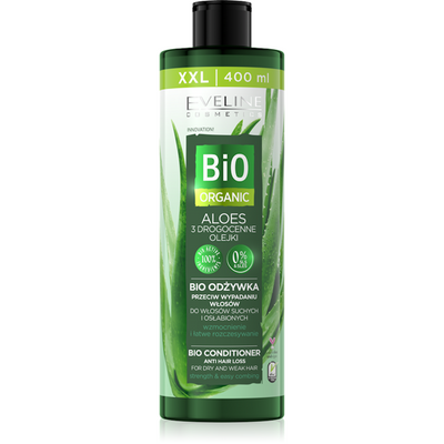 Eveline Bio Organic Conditioner Anti Hair Loss for Dry and Weakened Hair with Aloes 400ml