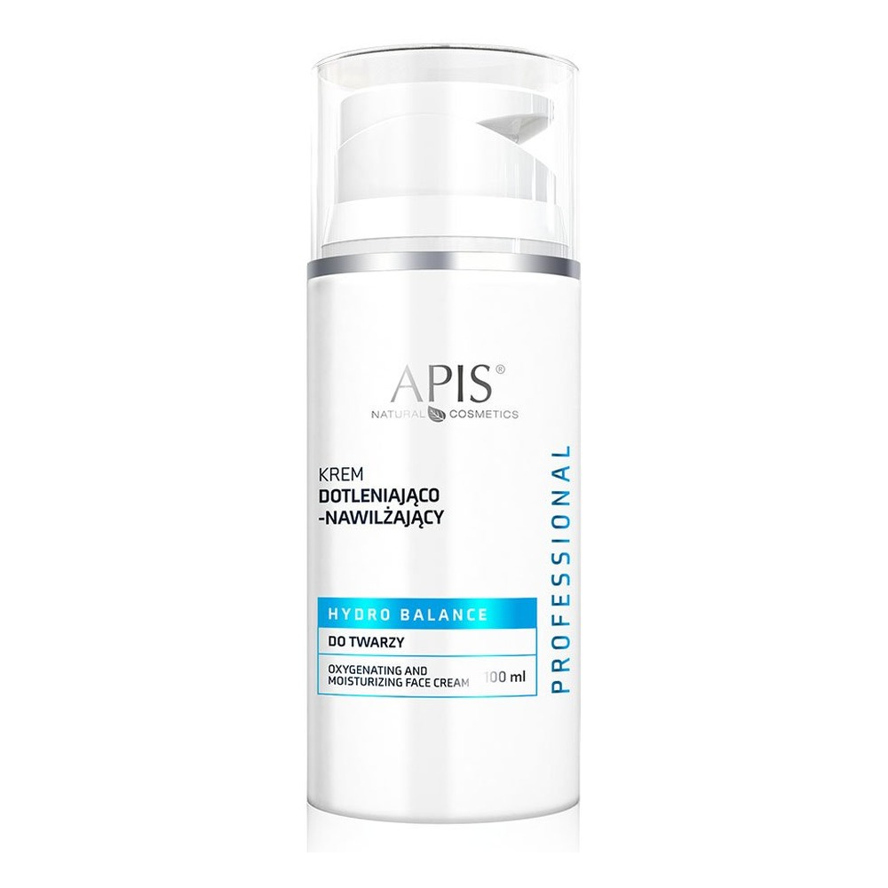 Apis Professional Hydro Balance Oxygenating and Moisturising Face Cream for All Skin Types 100ml