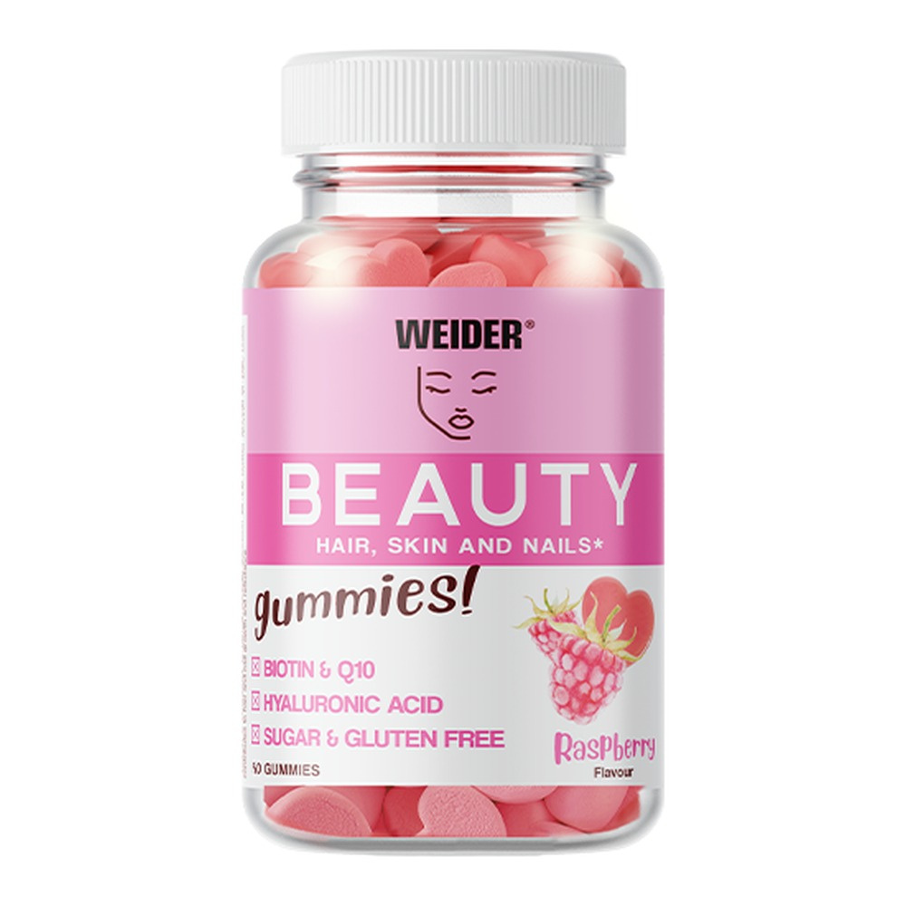 Weider Beauty, Raspberry - 40 gummies