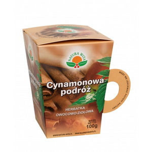 Natura-Wita Fruit and Herb Tea Cinnamon Journey 100g Best Before 30.09.26