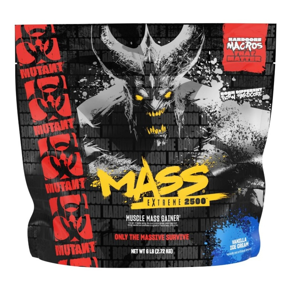 Mutant Mass Extreme 2500 High Calorie Gainer For Building Muscle Mass 2720g