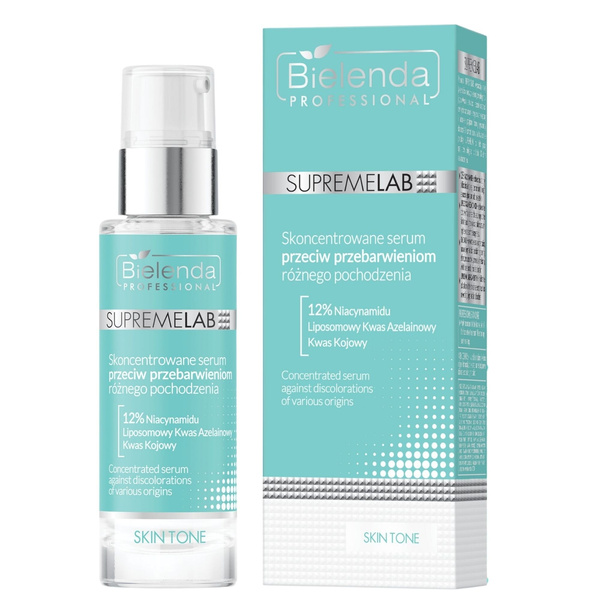 Bielenda Professional Supremelab Skin Tone Concentrated Serum Against Hyperpigmentation 30ml